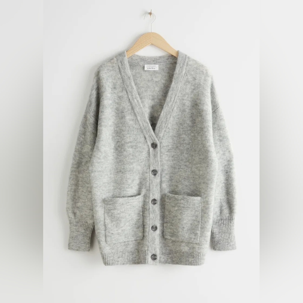 & OTHER STORIESLong Alpaca Blend Cardigan XS